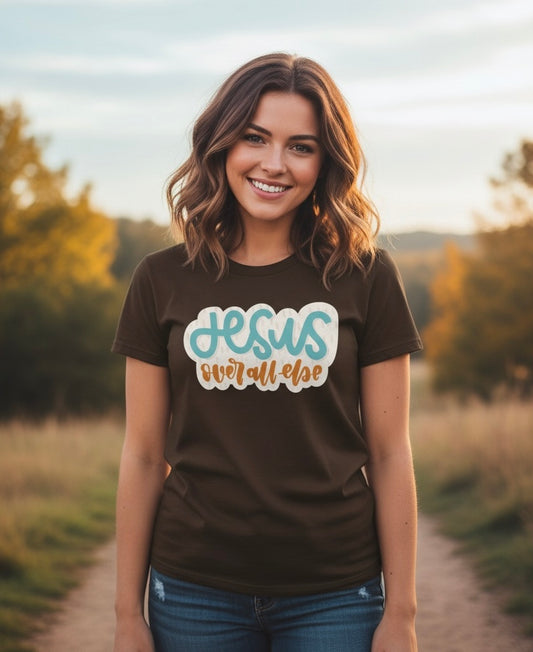 Jesus Over all Else Soft Style T-Shirt