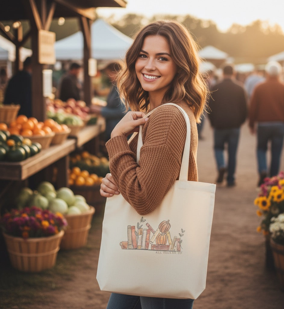 All Booked Up Tote Bag