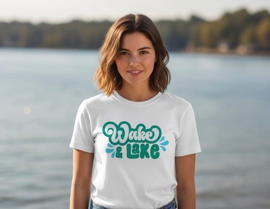 Wake and Lake Soft Style Tee