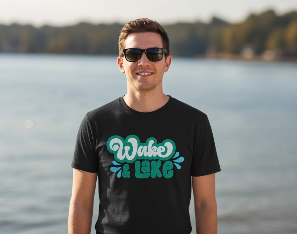 Wake and Lake Soft Style Tee