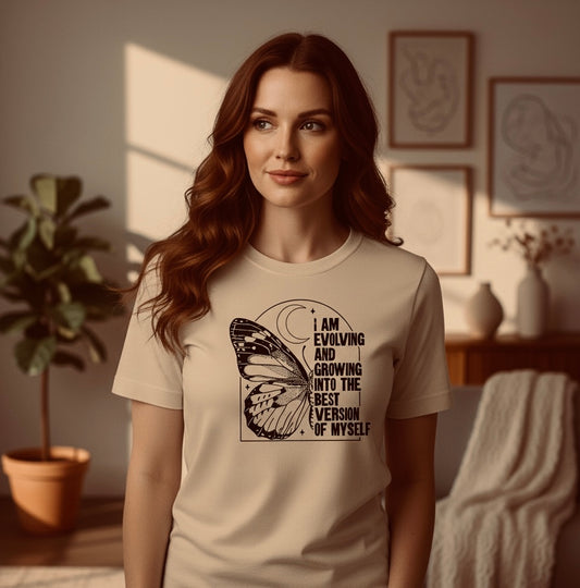 I am Evolving Comfort Colors Unisex Tee