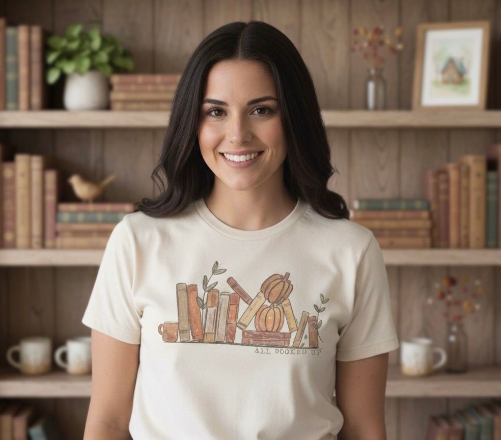 All Booked Up Soft Style T-Shirt