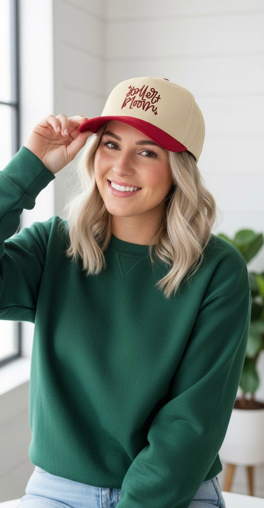 Holler + Bloom 5 panel cap