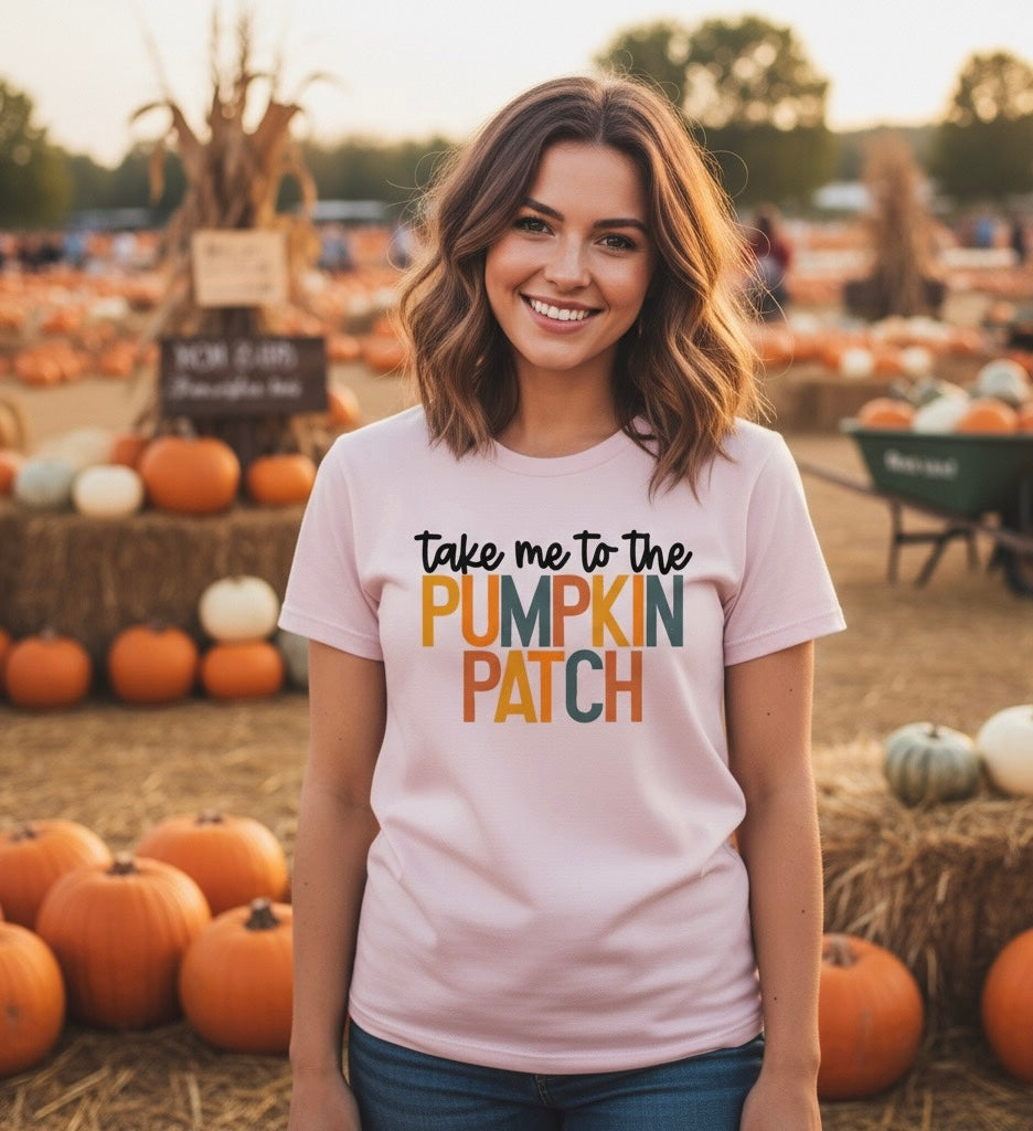 Take me to the Pumpkin Patch Soft Style T-Shirt