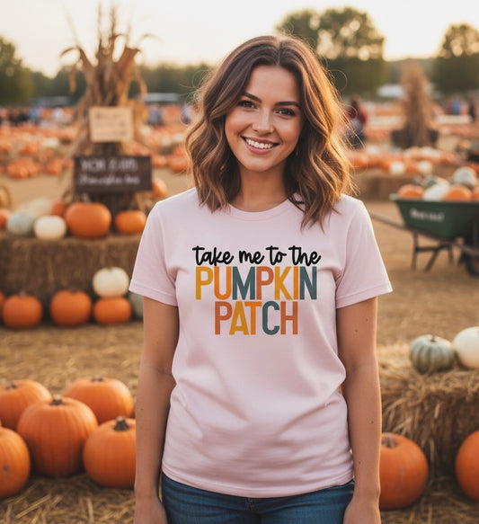 Take me to the Pumpkin Patch Soft Style T-Shirt
