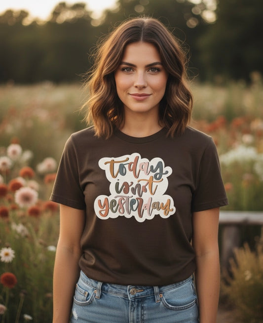 Today is not Yesterday Soft Style T-Shirt
