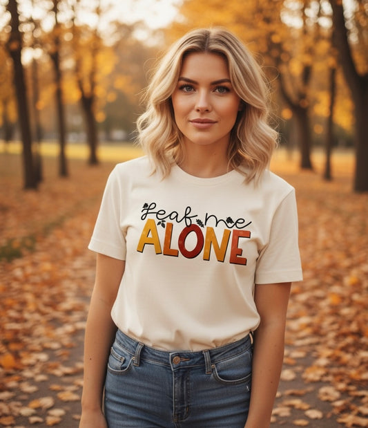 Leaf Me Alone Soft Style T-Shirt