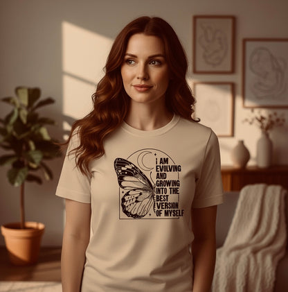 I am Evolving Comfort Colors Unisex Tee