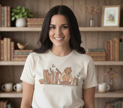 All Booked Up Soft Style T-Shirt